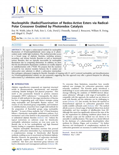 Pyfluor Reagent Nucleophilic Fluorination – The Doyle Group